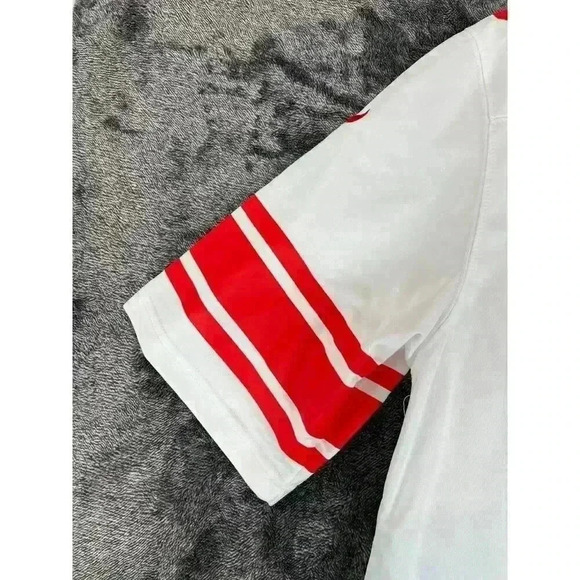 Nike New York Giants NFL #8 Daniel Jones On Field Men's L White Red Football - Picture 3 of 11